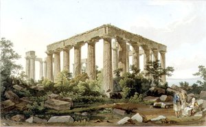 De Tempel van Jupiter Panhellenios, plaat 27 uit deel 5 van 