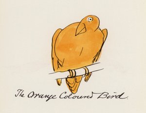 Edward Lear, Het Vogelboek: De oranjekleurige vogel