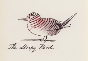 Edward Lear, The Bird Book: De gestreepte vogel