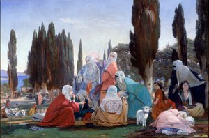 Souvenir van Scutari, 1857 door Edward A. Armitage