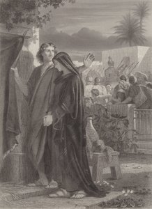St. Johannes en de moeder van Jezus