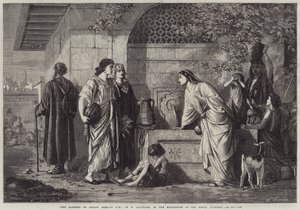 De ouders van Christus zoeken hem
