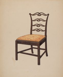 Chippendale Stoel