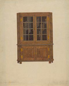 Hoekkast door Edward A. Darby