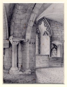 Kathedraal van Gloucester door Edward Adrian Wilson