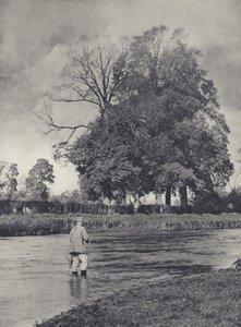 Grijze tijd boven Romsey aan de Test door Edward Alfred Barton