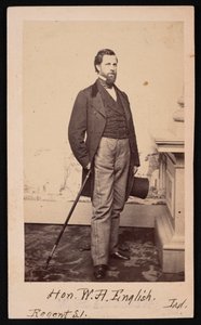 Portret van William Hayden English 1822-1896, Voor 1896 door Edward Anthony
