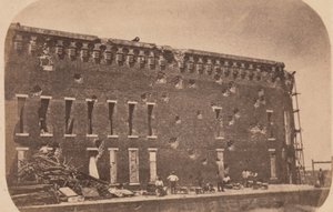 De evacuatie van Fort Sumter, april 1861 door Edward Anthony