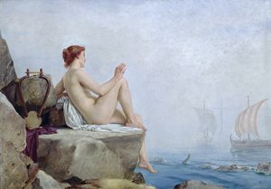 De Sirene door Edward Armitage