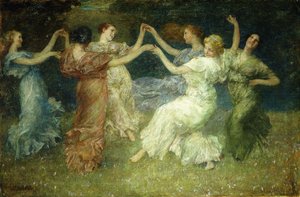 De dansers door Edward August Bell