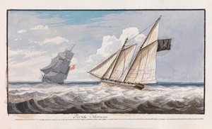 Piraten schoener, ca. 1805