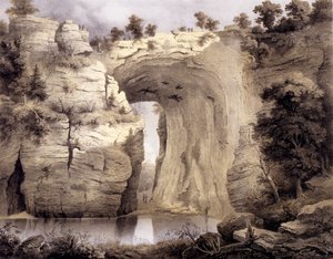 Natuurlijke Brug, Rockbridge County, uit 