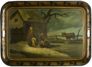 Het ijs breken, c.1800