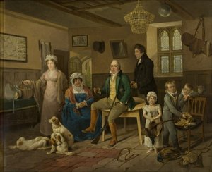 De terugkeer van Mr. Rickett van het jagen door Edward Bird