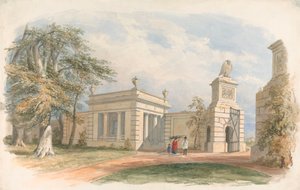 Ontwerp voor een parkpoort door Edward Blore