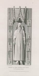 Beeld van Koning Edward de Derde door Edward Blore