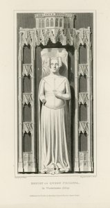 Beeld van koningin Philippa