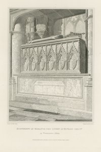 Monument van Eleanor, de koningin van Edward I door Edward Blore
