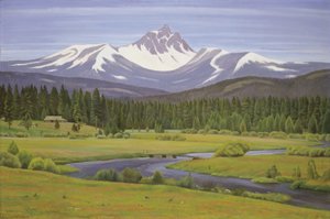 In de Cascade Mountains, 1931