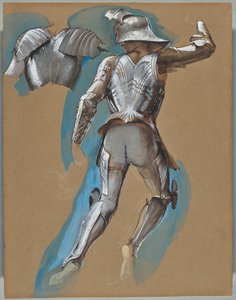 Studie voor Perseus door Edward Burne-Jones
