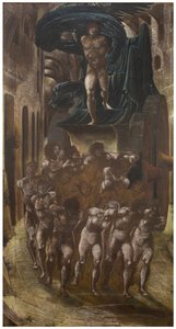 De wagen van de liefde, of de omzwervingen van de liefde door Edward Burne-Jones