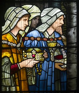 De Wijzen, De Geboorte door Edward Burne Jones