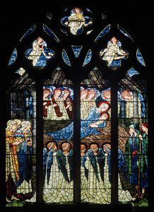 De Geboorte door Edward Burne Jones