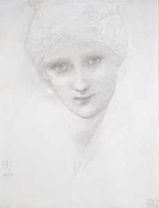 Hoofd van een vrouw, 1890