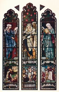 Sibylvenster, Jesus College Chapel, Cambridge, ca. 1872