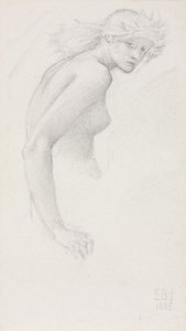 Studie van een vrouwelijke figuur, 1885