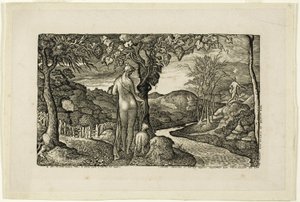 De Bruid door Edward Calvert
