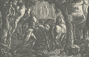 De Ploeger, 1827 door Edward Calvert