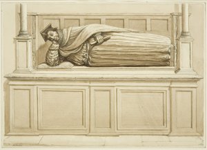 Beeld van Sir George Snygge in St Stephen