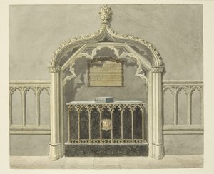 Monument voor Mary Grosett in de kathedraal van Bristol