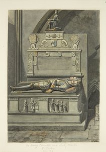 Monument voor Sir Henry Newton en Lady Newton in de kathedraal van Bristol