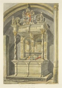 Monument voor Sir John Newton, Bart., in de Bristol Cathedral