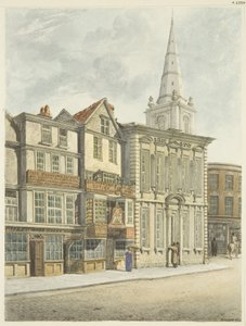 Oud Raadhuis, afgebroken in 1824 door Edward Cashin