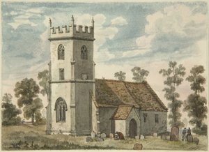 Onbekende kerk, misschien Compton Greenfield, c.1823