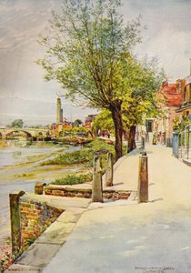 Strand on the Green Chiswick door Edward Charles Clifford