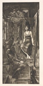 Koning Cophetua en het bedelmeisje (gravure)