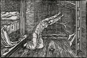 Cupido gaat weg door Edward Coley (after) Burne Jones