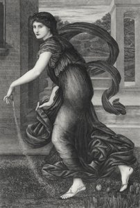 Lente door Edward Coley (after) Burne Jones
