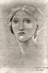 Hoofd van een meisje, c.1893-96