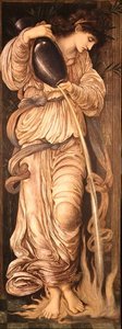 Matigheid, c.1867 door Edward Coley Burne Jones
