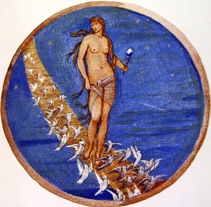 Het Bloemenboek: V. Hemelroos door Edward Coley Burne Jones