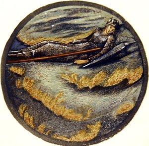 Het Bloemenboek: XIX. Vlamheide door Edward Coley Burne Jones