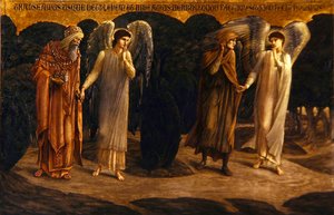 De koning en de herder door Edward Coley Burne Jones