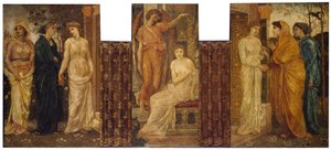 Cupido en Psyche - Palace Green Muurschilderingen - Psyche