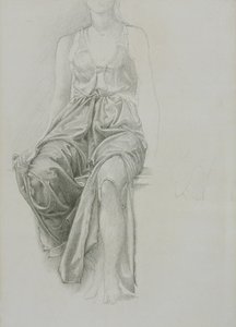 Draperiestudie voor 