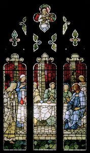 Feest in het Huis van Simon door Edward Burne Jones
